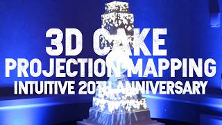 Wedding Cake Special Effects, Projection Mapping by LED-Orange