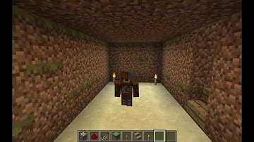 minecraft redstone tutorial: 1 block wide hidden staircase