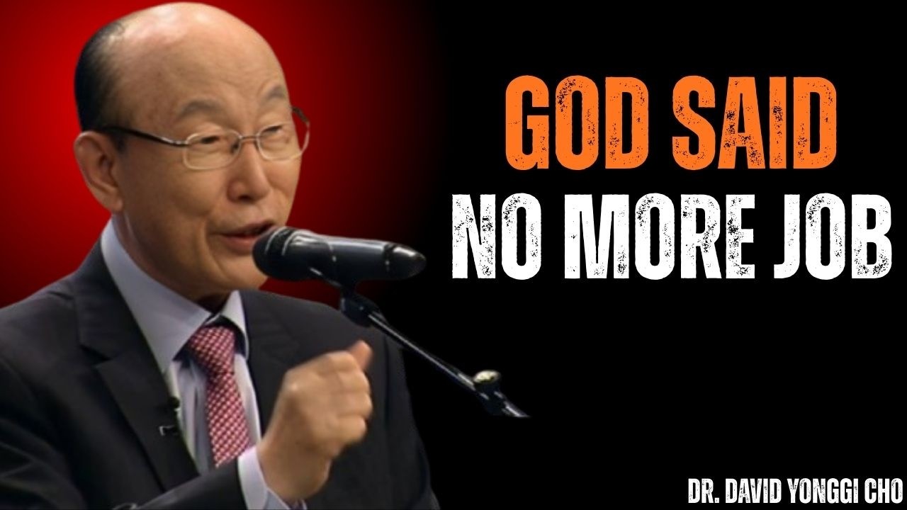 RELAX AND MONEY WILL FLOW TO YOU LIKE WATER – IT'S GOD DUTY NOW || Dr. David Yonggi Cho