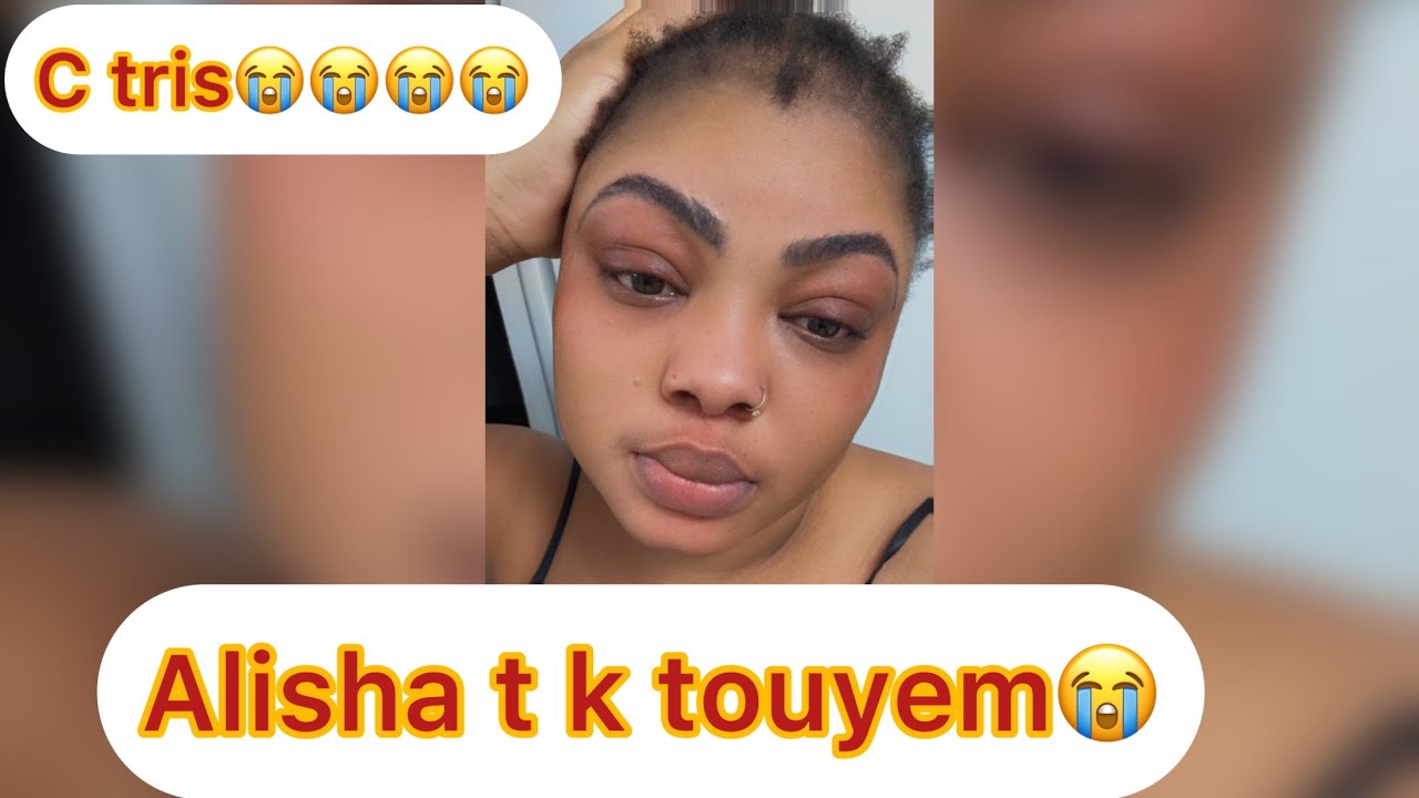 Alisha fè gro tripotay sou mw😭m Pa gen chans ak zanmi menm sa vreman tris 😭😭