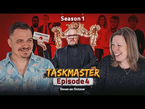 Americans React to TASKMASTER for the FIRST Time! 🤣 S1E4 ‘Down an Octave’