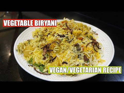 Vegetable Biryani - How to Make Biryani - Veg Biryani - Vegetarian Biryani - Easy Homemade Biryani