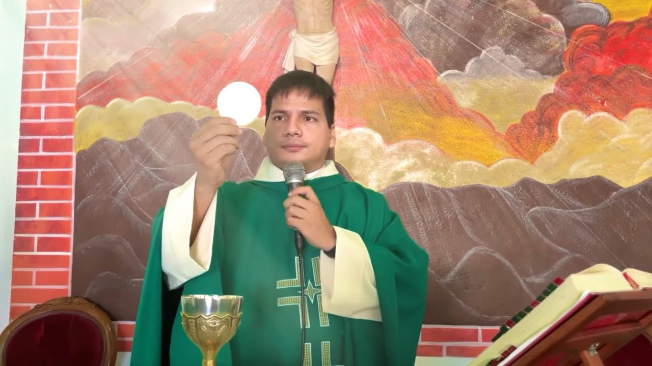 Misa Domingo 14 de Febrero de 2021 con el Padre Marcos Galvis - YouTube