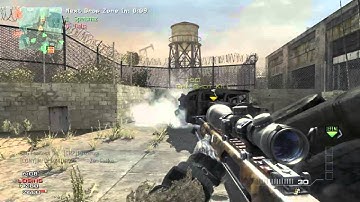 Modern Warfare 3 - Mr Dr D34TH - Epic Barrett .50cal Feed!
