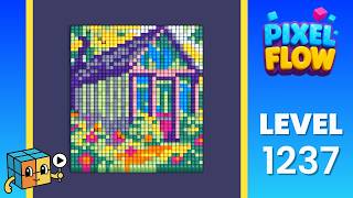 Pixel Flow Level 1237 Walkthrough Solution