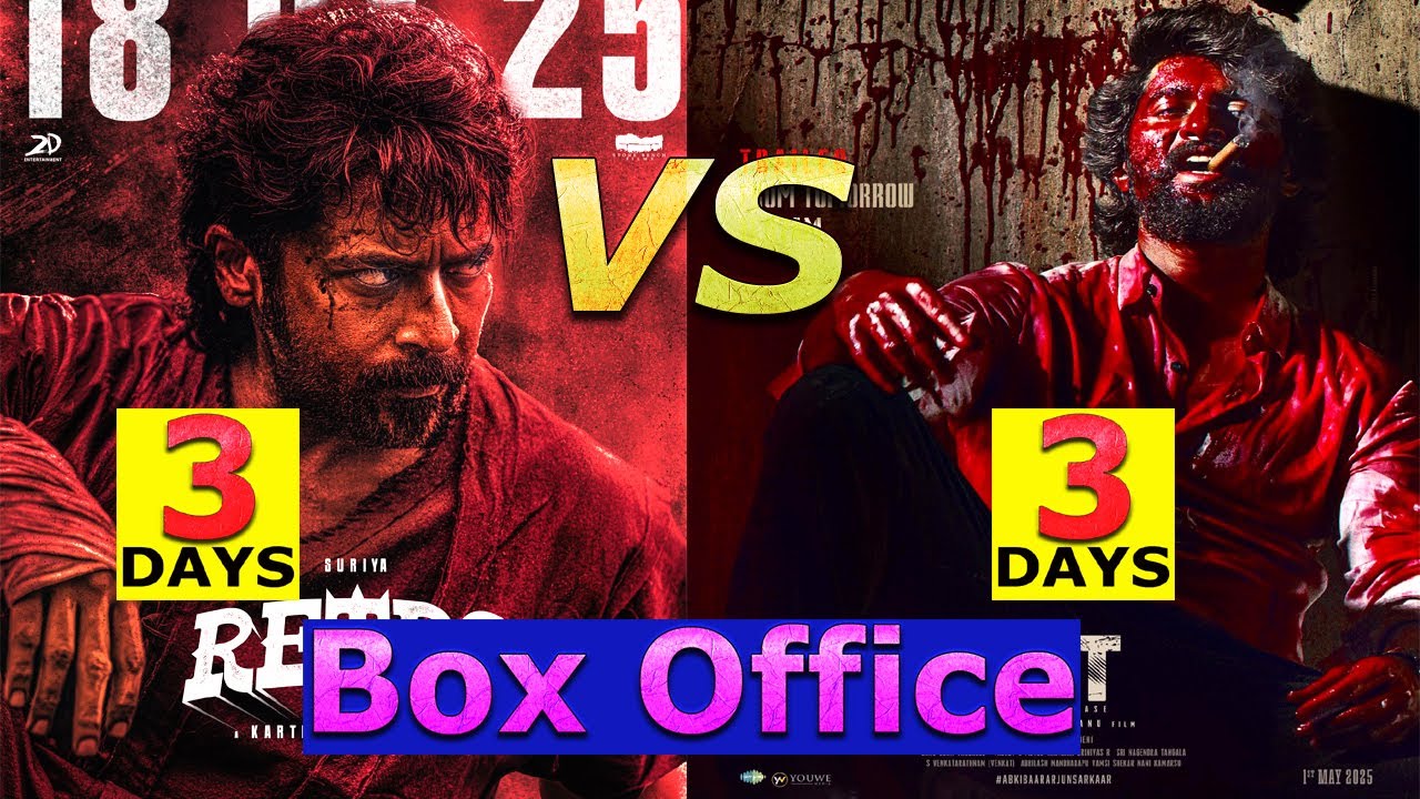 Retro VS Hit3 3 Days Total Worldwide Box Office Gross Collection