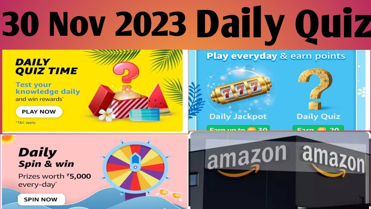 Amazon FZ Points Amazon Daily Quiz Amazon Quiz Answers Amazon