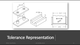 Tolerance Representation | Engineering Drawing | L7.2 Part 2