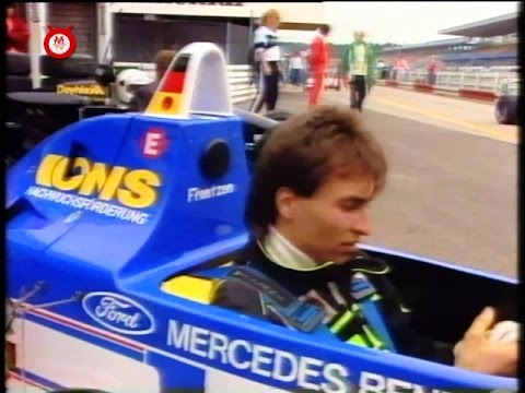 Michael Schumacher, Heinz-Harald Frentzen, Karl Wendlinger - Jerez 1990