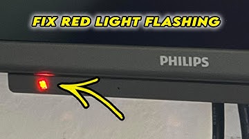 Comment réparer un téléviseur Philips dont le voyant rouge clignote ?