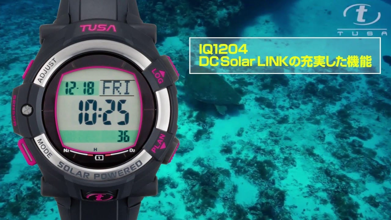 TUSA] DC Solar Link IQ1204 User Guide [Adjusting Watch Settings