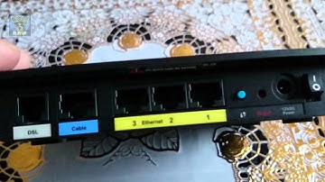 Linksys/Cisco WIFI Router with ADSL2+ Modem N300/X1000 Unboxing