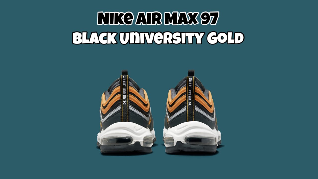 Nike Air Max 97 Black University Gold