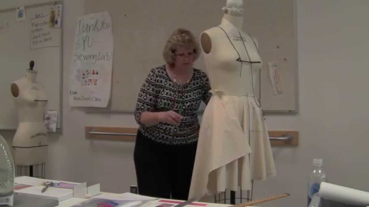 Draping Flared Skirts Part Ii Youtube