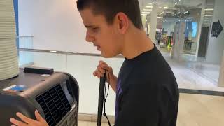 MovinCool Climate Pro K12 | 12000 BTU Portable Air Conditioner - 115V, 450-550 ft.² cooling area (HD