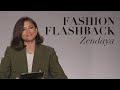 Zendaya explains the story behind her iconic breastplate look  fashion flashback  harpers bazaar