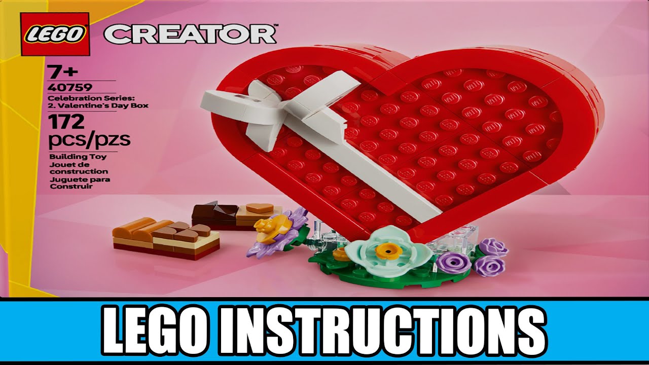 Creator - Celebration Series: Valentine's Day Box - Seasonal LEGO instructions