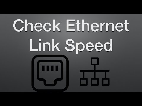 How to Check Ethernet Link Speed on a Mac