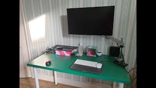 Low cost home office setup