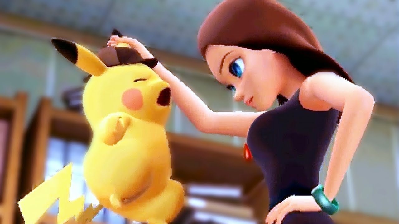 Detective Pikachu All Cutscenes  Pok\u00e9mon Full Movie En  Doovi