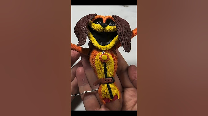 ➤How to make DOGDAY with POLYMER CLAY PART 5•POPPY PLAYTIME CHAPTER 3: The BEST Tips and Tricks