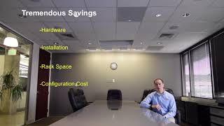 Clearone Beamforming Mic Array Ceiling Tile - Live Demo - Extreme Pickup Example Facing Corner