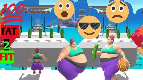 MAX LEVEL in Fat 2 Fit Hack All Levels Gameplay 🌭🥪🍔🥪 Android, iso