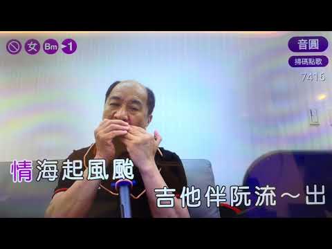 口琴吹奏：漂浪之女/女=D調（台語）蔡琴、主唱。