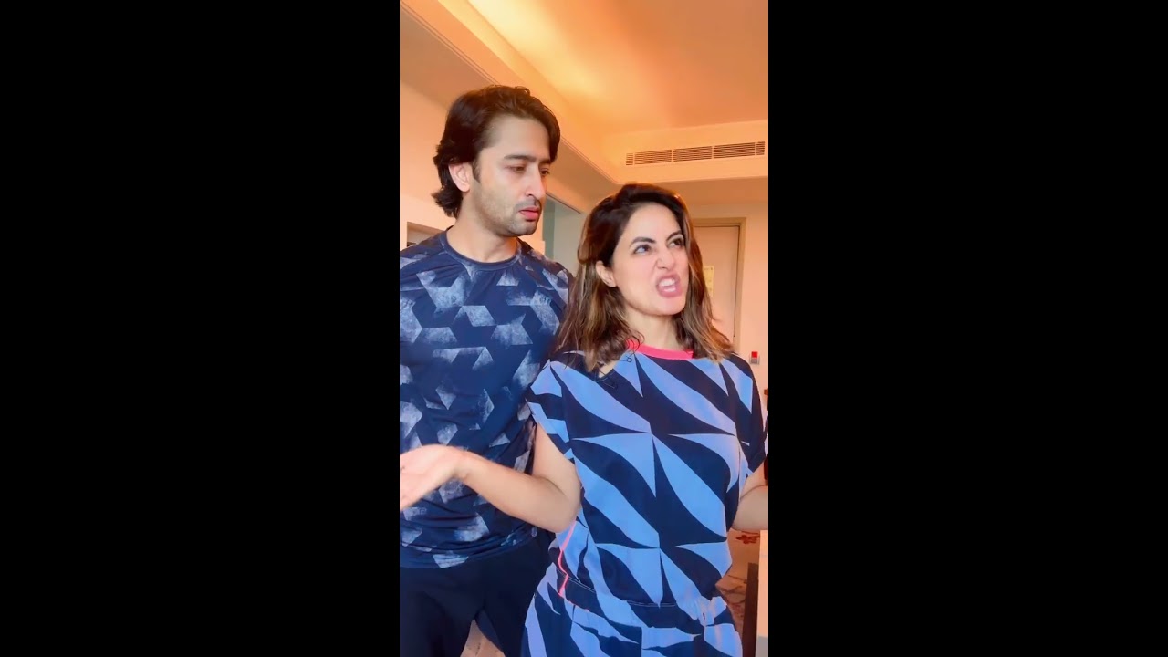 The Cutest Duo ShaHina Hina Khan Shaheer Sheikh