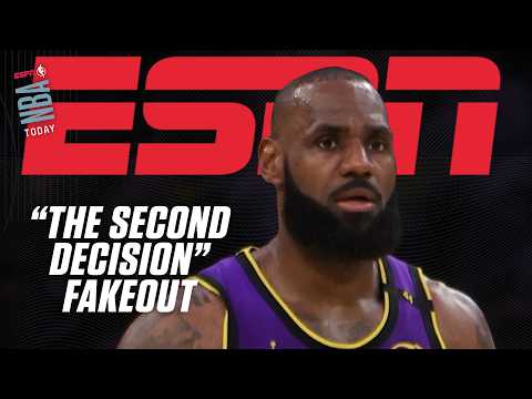 'The Second Decision' FAKEOUT by LeBron 😲 + Early Cooper Flagg impressions 🏀 | NBA Today