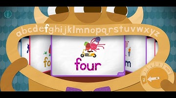 Letter F - FOUR | Endless Reader | Sight Words | Originator Games