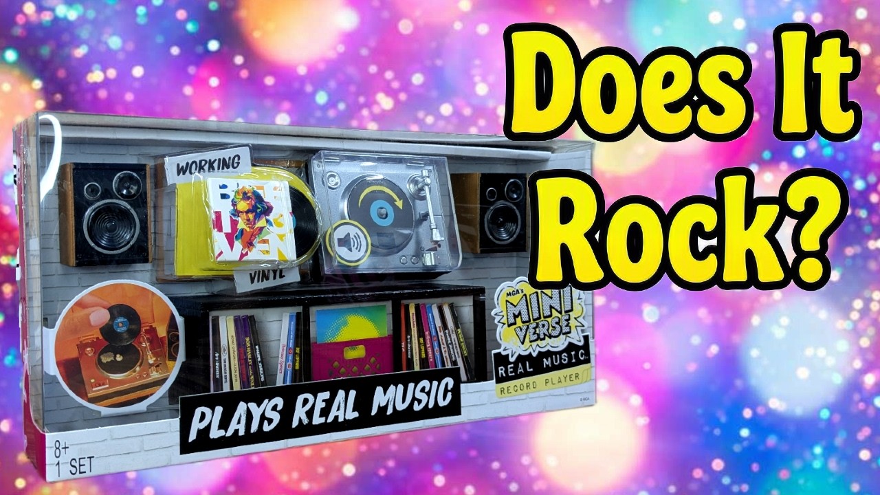 Finally Found One! | MGA Miniverse Real Music Record Player | Toy