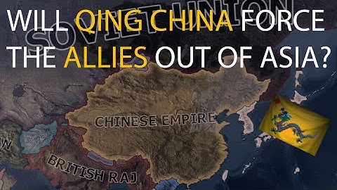 HOI4 Timelapse - What if Qing China never fell and fought in WW2?