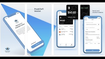 PeakDeFi Wallet App Guide first version basic
