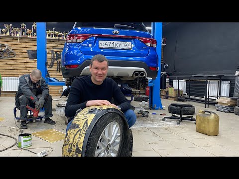 Делаем шумоизоляцию правильно✔️ ШВИ Kia Rio с Иванычем 😃👍