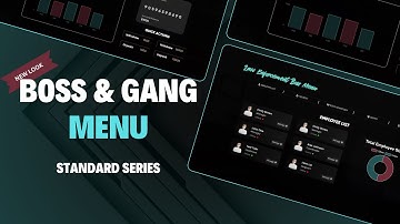 Fivem Advanced Boss & Gang Menu | Code Studio | QB-ESX | Best Script