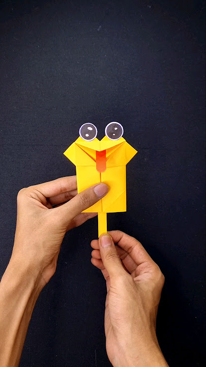 Talking Frog Out Of Paper 🐸