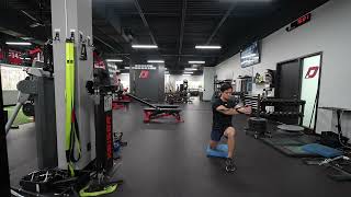 Half Kneeling Horizontal Chop