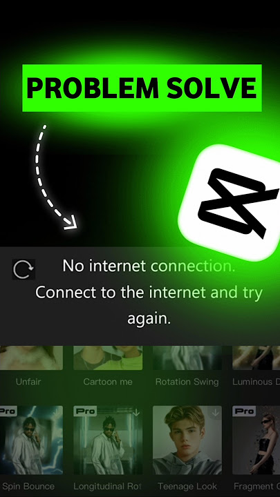 CapCut No Internet Connection FIXED (2025)