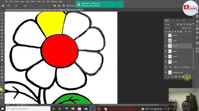 Cách Đổ Màu Cho Background, Đổ Màu Cho Vùng Chọn, Fill Background Color Trong  Photoshop - Youtube