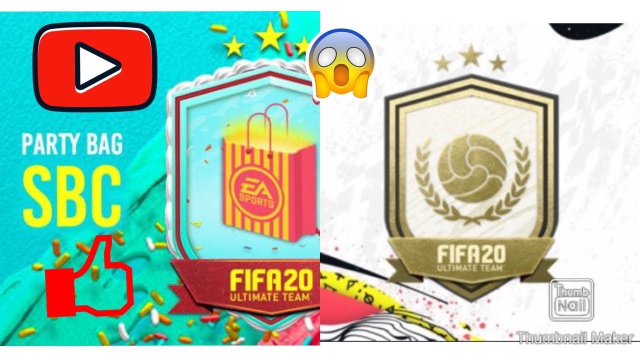 Prime icon+party bag sbc-Fifa 20