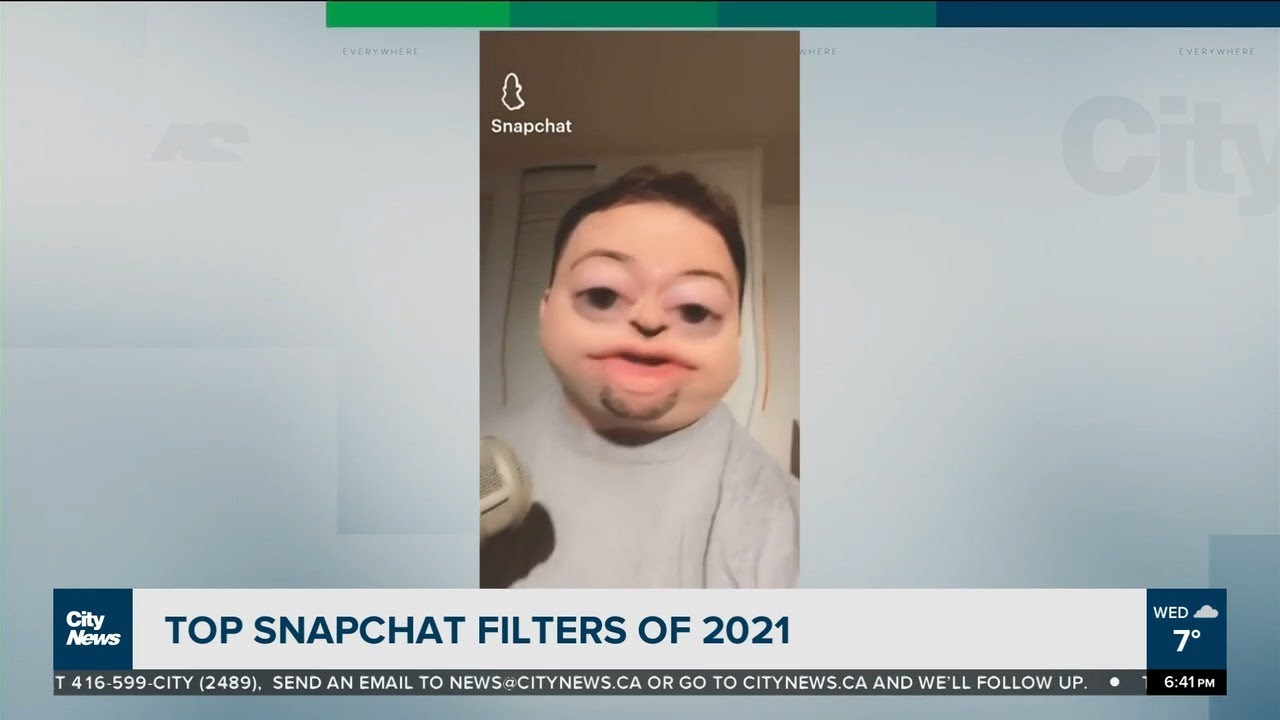Top Snapchat filters of 2021