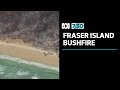 Raging bushfires sparked by an illegal campfire have swept Fraser Island | 7.30