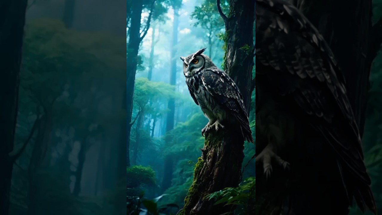 The Wise Owl Who Watched Over the Forest 🦉 