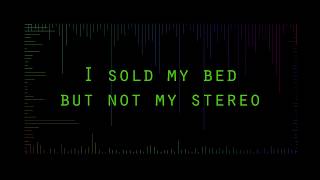 Capital Cities - I Sold My Bed, But Not My Stereo (Motion Graphics)