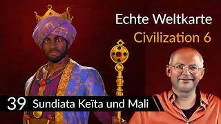 Echte Weltkarte! CIVILIZATION 6: Mali (39) [Deutsch]