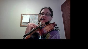 3 Octave B Flat minor violin arpeggio with fingerings and playthrough