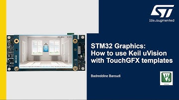 STM32 Graphics: How to use Keil uVision with TouchGFX templates