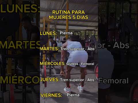 RUTINA de ENTRENAMIENTO
