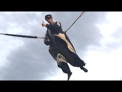 gta online funny moments 2018 THIS IS CRAZY! - LEARNING TO WINGSUIT!